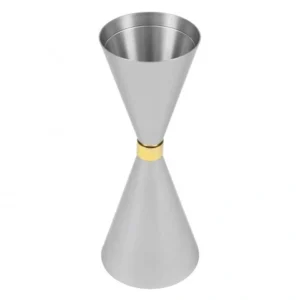 JIGGER MR SLIM 2 X 3 OZ INOX PLATEADO