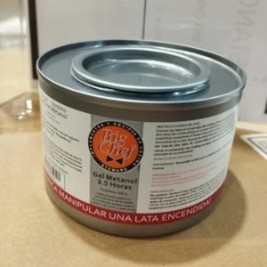 METANOL GEL 200 GRS PARA CHAFTING BIG CHEF