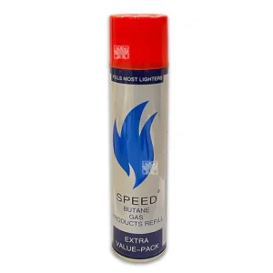 GAS BUTANO 300 ML SPEED PARA SOPLETE