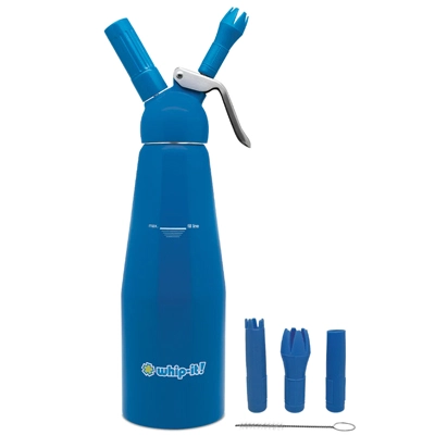 SIFON CREMA 1 L AZUL ALUMINIO WHIP-IT