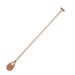 CUCHARA BAR MUDDLER 30 CM COLOR COBRE