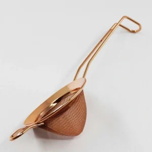 COLADOR MALLA CONICO 8 CM COBRE