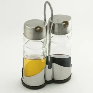 ALCUZA GARDEN 2 BOTELLAS 168 ML C/U SOPORTE METAL