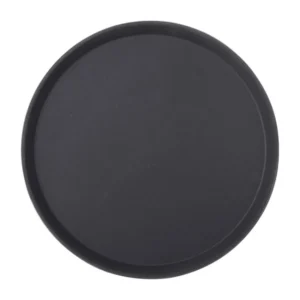 BANDEJA SERVICIO 40 CM ANTIDESLIZANTE NEGRA WOLFEN