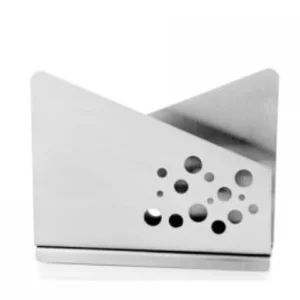 PORTA SERVILLETAS 13 X 10 CM INOX
