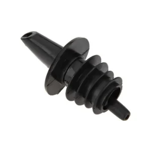 (PACK 12) DOSIFICADOR DE BOTELLA PLASTICO NEGRO