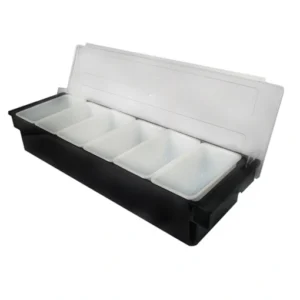PORTA CONDIMENTOS 6 ESPACIOS PLASTICO (17%DCTO)
